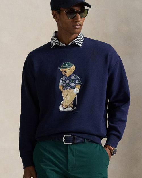 Sueter Knit-Pullover Ralph Lauren Para Hombre De Color Azul