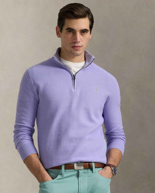 Sueter Ls Hz-Long Sleeve-Pullover Ralph Lauren Para Hombre De Color Morado