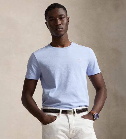 CAMISETA RALPH LAUREN PARA CABALLERO MANGA CORTA AZUL REF 710671438528