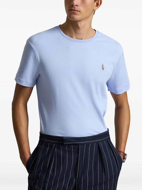 CAMISETA RALPH LAUREN PARA CABALLERO MANGA CORTA AZUL REF 710740727506