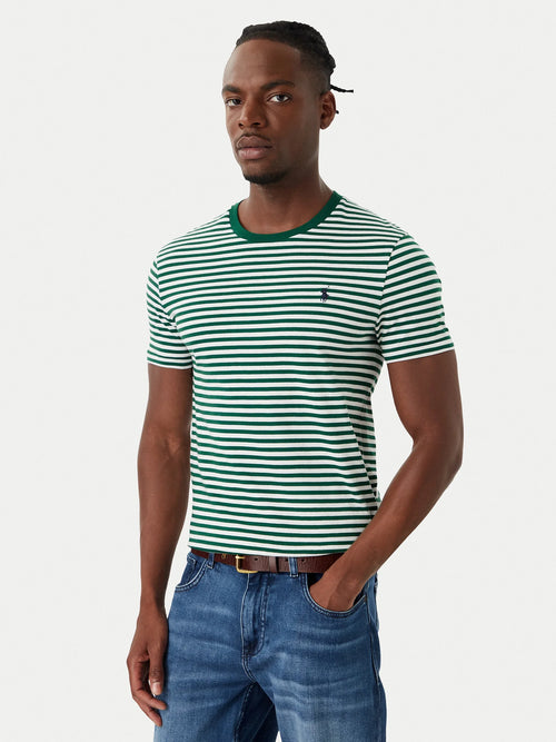 CAMISETA RALPH LAUREN PARA CABALLERO MANGA CORTA VERDE REF 710956828506