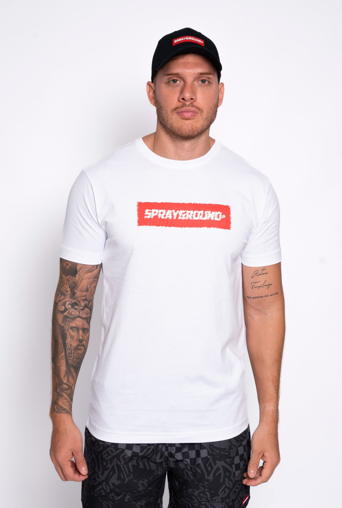 CAMISETA CON LOGO SPG BORROSO PARA CABALLERO