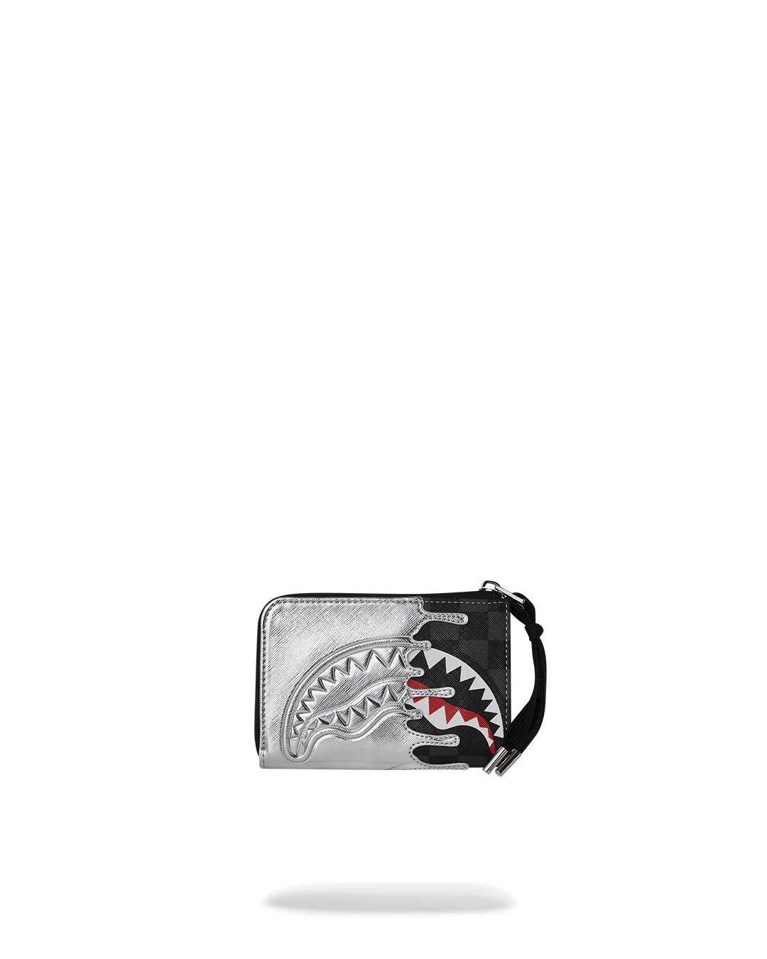 Billetera Silver Side Drip Black Check Sprayground Color Assorted