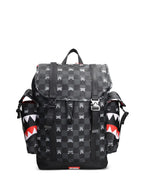 Mochila Monte Carlo Gray Peeking Character Check Sprayground Color Assorted