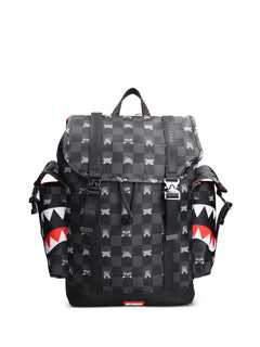 Mochila Monte Carlo Gray Peeking Character Check Sprayground Color Assorted