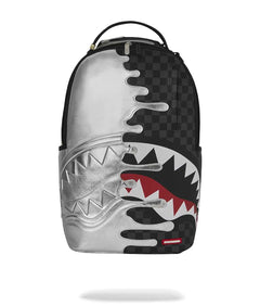 Mochila Silver Side Drip Black Check Sprayground Color Assorted