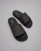Sandalia Jake Slide Marron Para Hombre Michael Kors