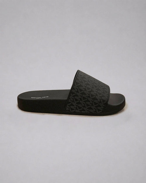 Sandalia Jake Slide Negro Para Hombre Michael Kors