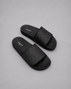 Sandalia Jake Slide Negro Para Hombre Michael Kors