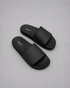 Sandalia Jake Slide Negro Para Hombre Michael Kors