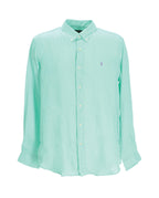 Camisa de Lino Manga Larga Ralph Lauren