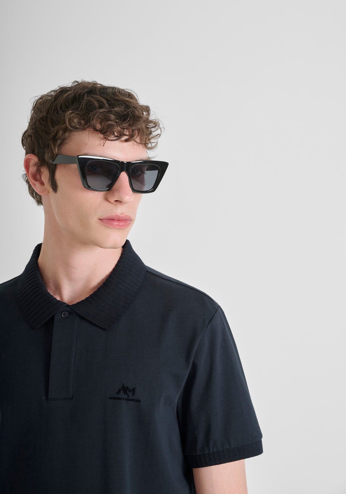 ANTONY MORATO CAMISETA TIPO POLO HOMBRE AZUL
