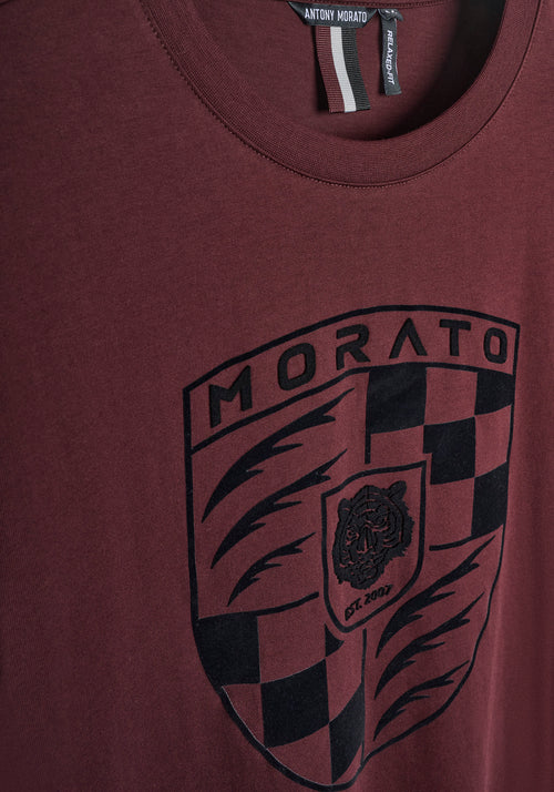 antony morato camiseta de manga corta hombre rojo