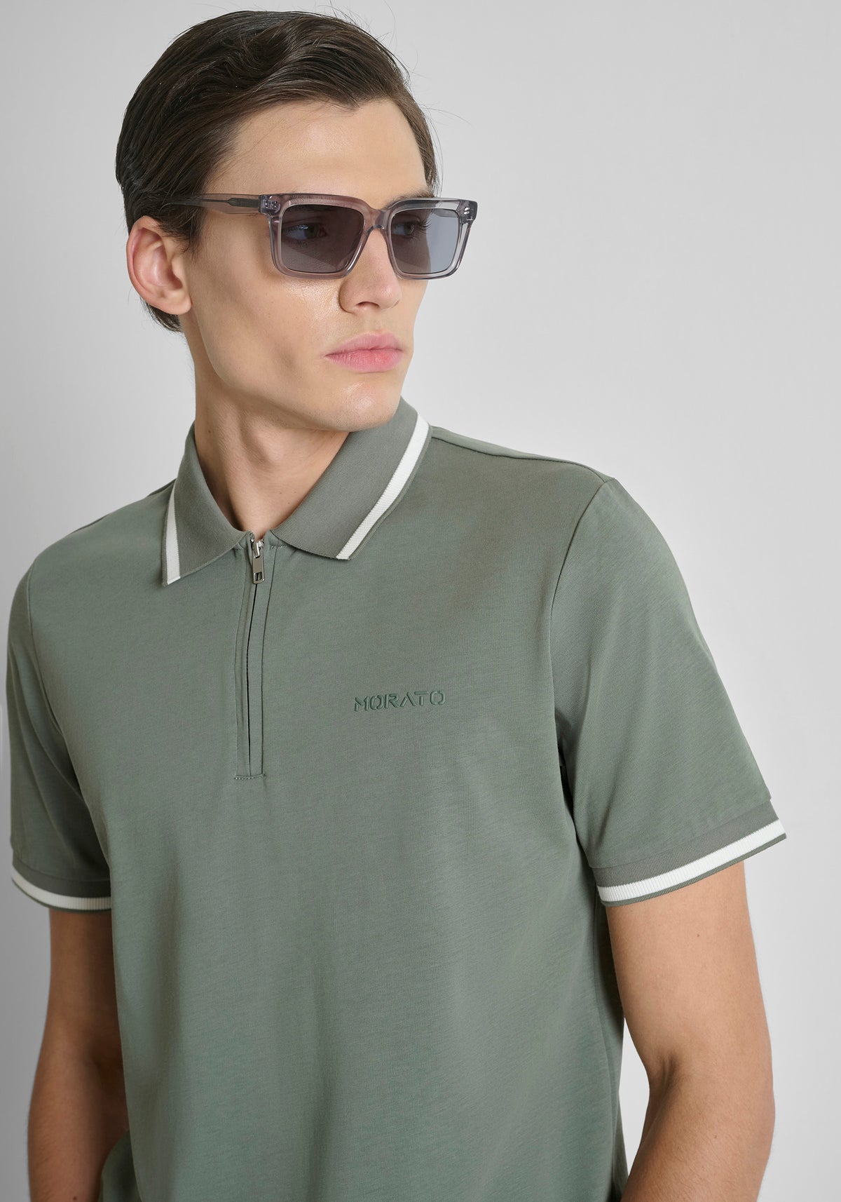 CAMISETA TIPO POLO ANTONY MORATO PARA HOMBRE COLOR VERDE KS02638FA100258