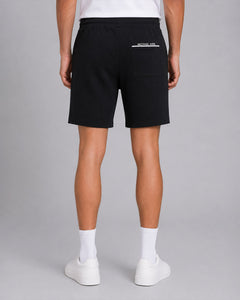 Pantalon Corto Logo Rib Short Negro Para Hombre Michael Kors