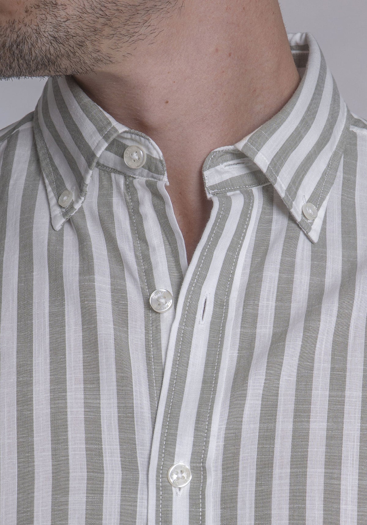 CARVEN CAMISA M/L HOMBRE VERDE CVK04143AYGE
