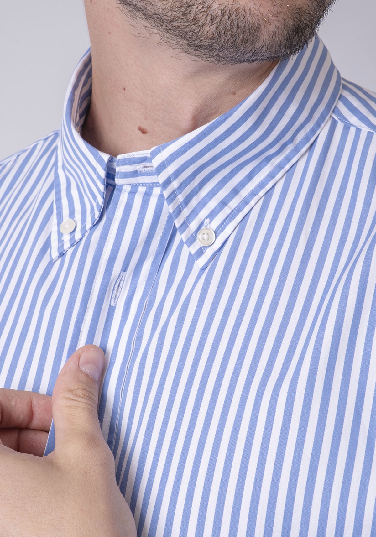 CARVEN CAMISA M/L HOMBRE AZUL CVK04216ABU