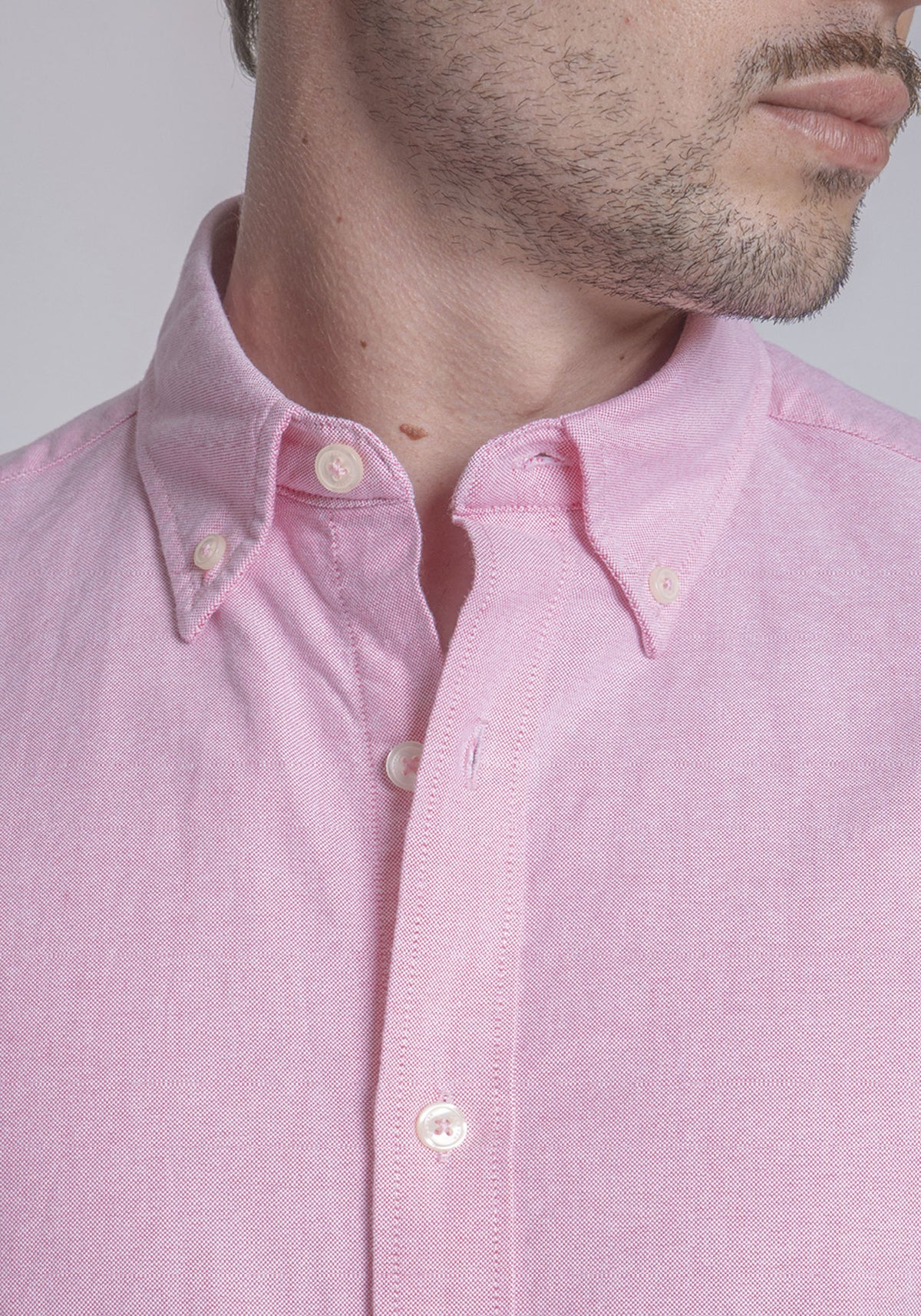 CARVEN CAMISA M/C HOMBRE ROSADO CVK03102PK
