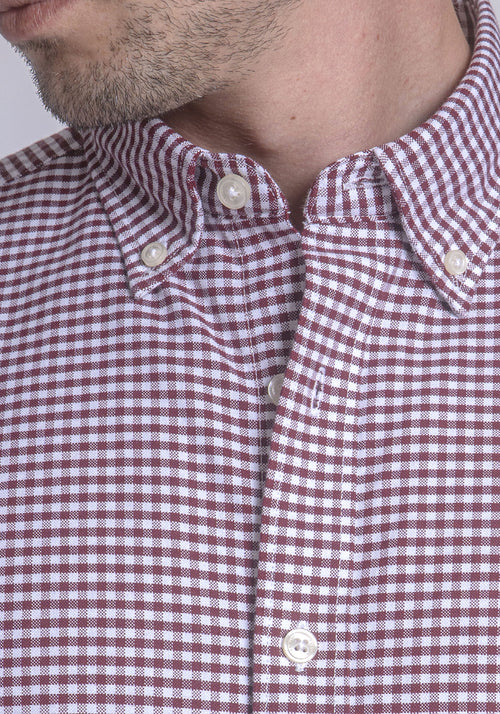 CARVEN CAMISA M/C HOMBRE ROJO CVK03119RD