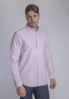 CARVEN CAMISA M/L HOMBRE ROJO CVK04120RD