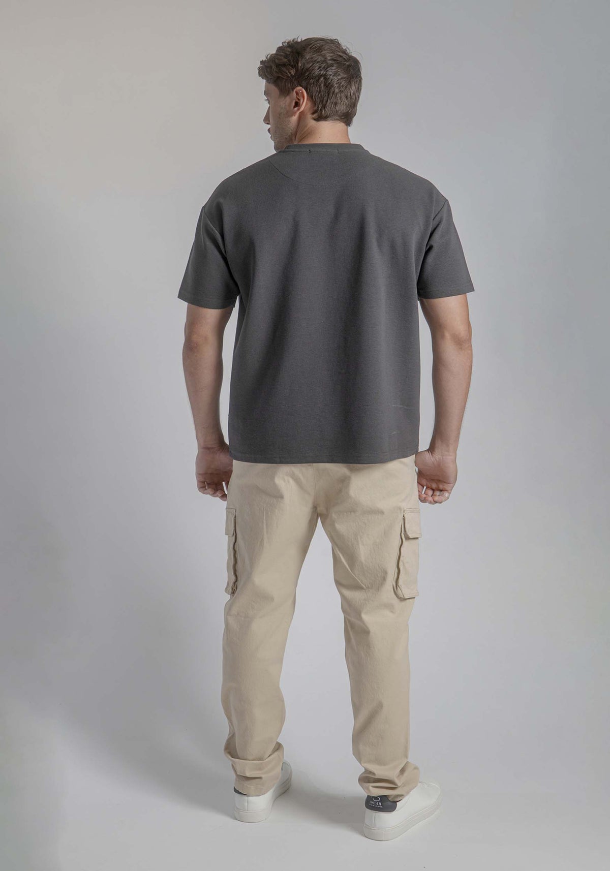 CARVEN T-SHIRT HOMBRE GRIS CVY30111CH