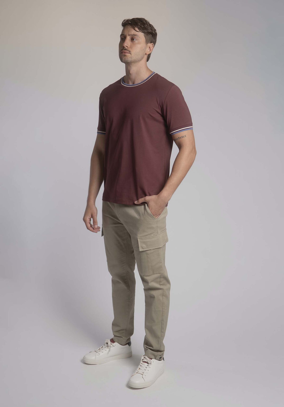 CARVEN T-SHIRT HOMBRE MARRON CVY30148CCBR