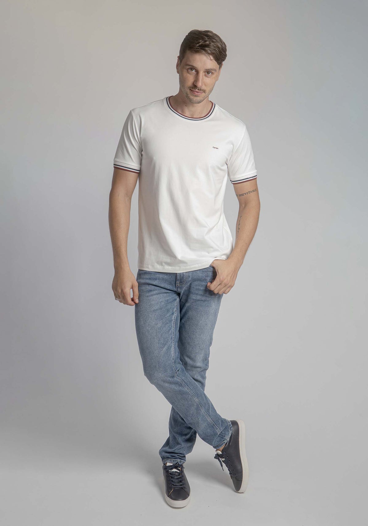 CARVEN T-SHIRT HOMBRE WHITE CVY30148OWH