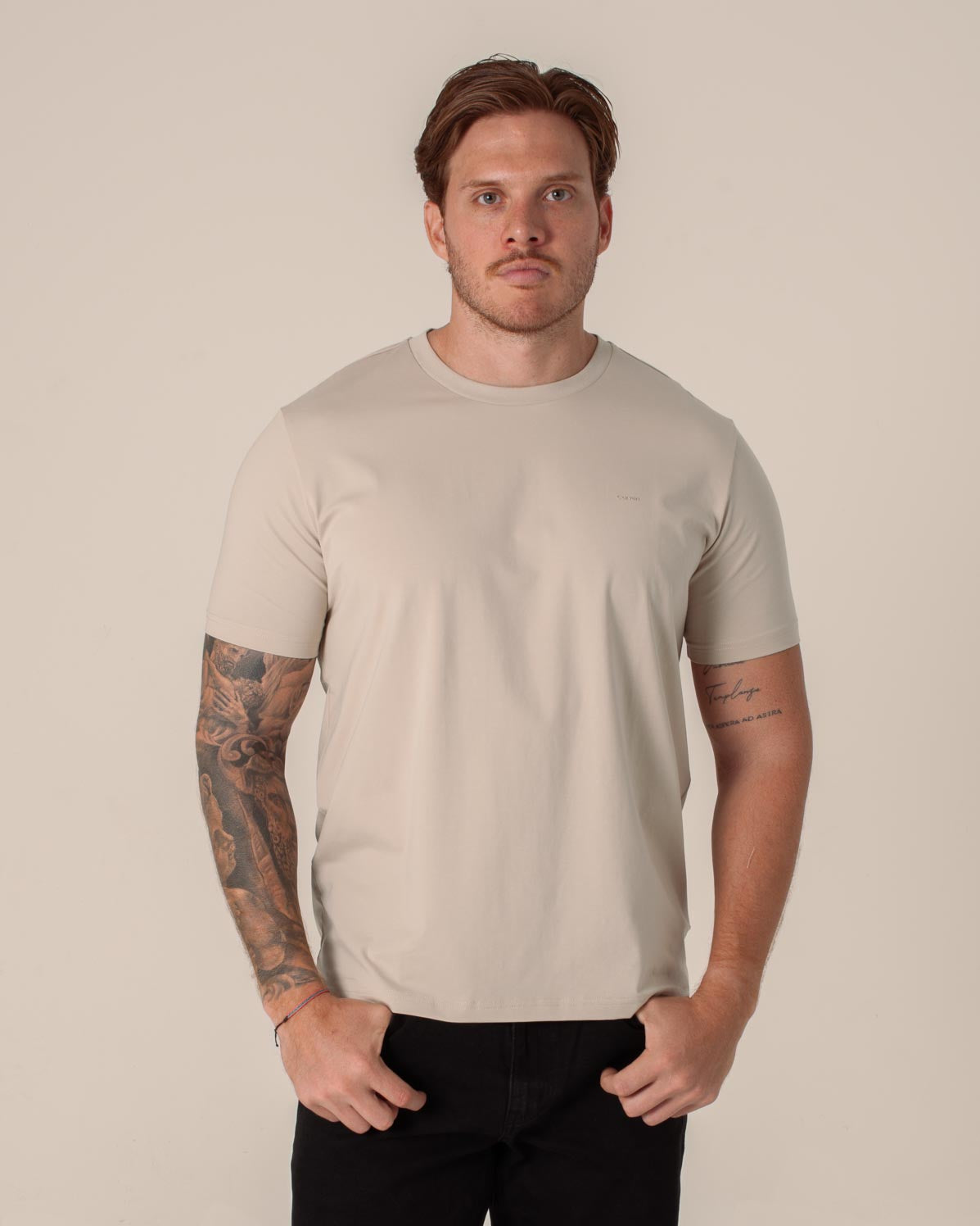 CARVEN T-SHIRT HOMBRE BEIGE CVY30116ST