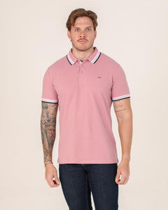 CARVEN POLO HOMBRE ROSADO CVY31545AUPK
