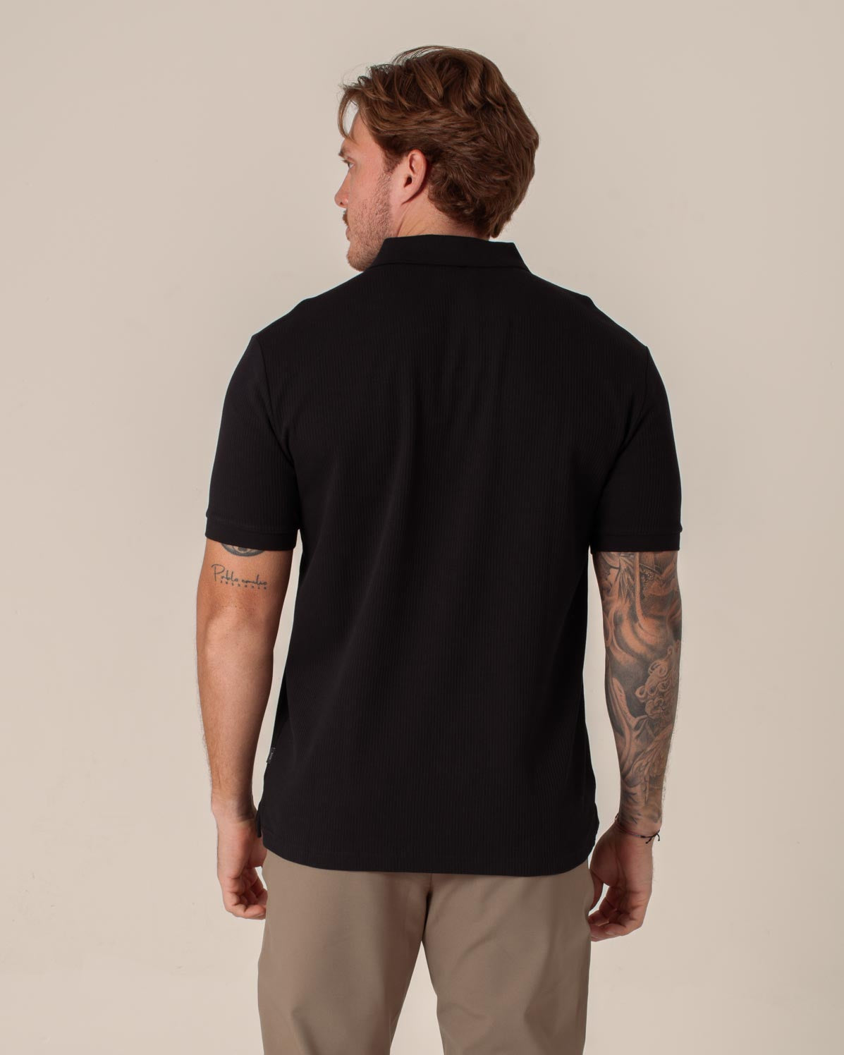 CARVEN POLO HOMBRE NEGRO CVY13593BL