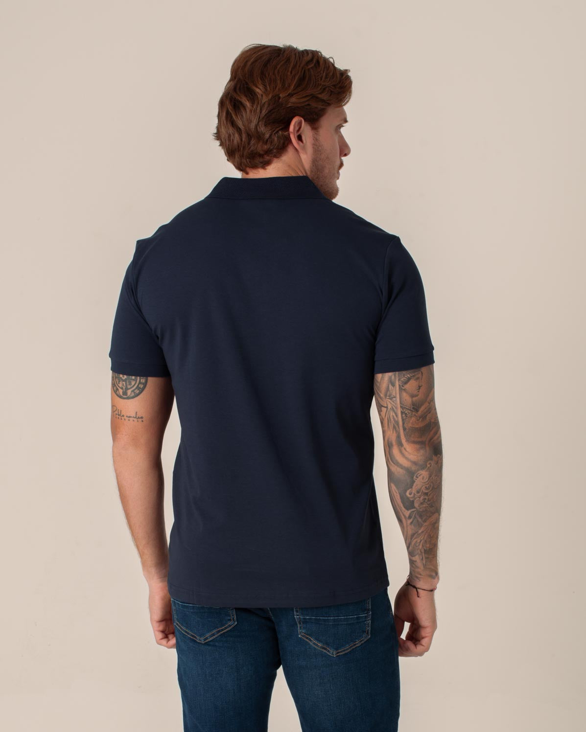 CARVEN POLO HOMBRE AZUL CVY31177DKNV