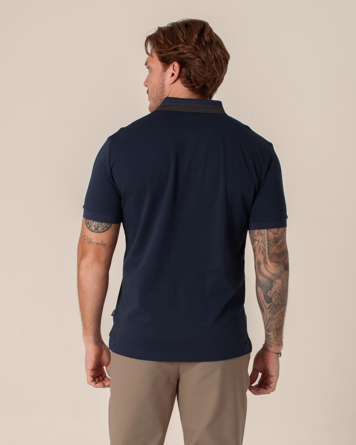 CARVEN POLO HOMBRE AZUL CVY31540DKNV