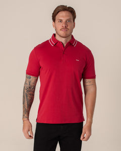CARVEN POLO HOMBRE ROJO CVY31509DKRD