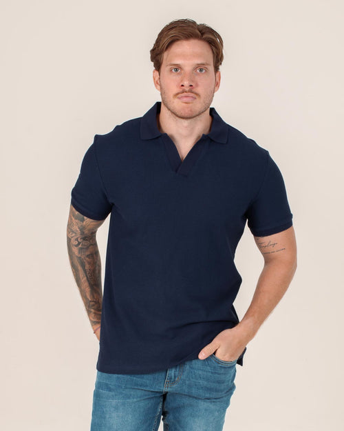 CARVEN POLO HOMBRE AZUL CVY13594NV