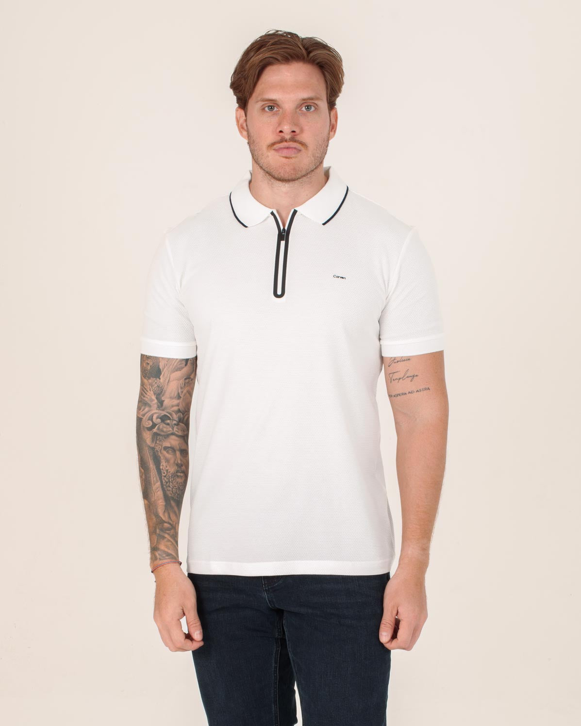 CARVEN POLO HOMBRE WHITE CVY31176OWH