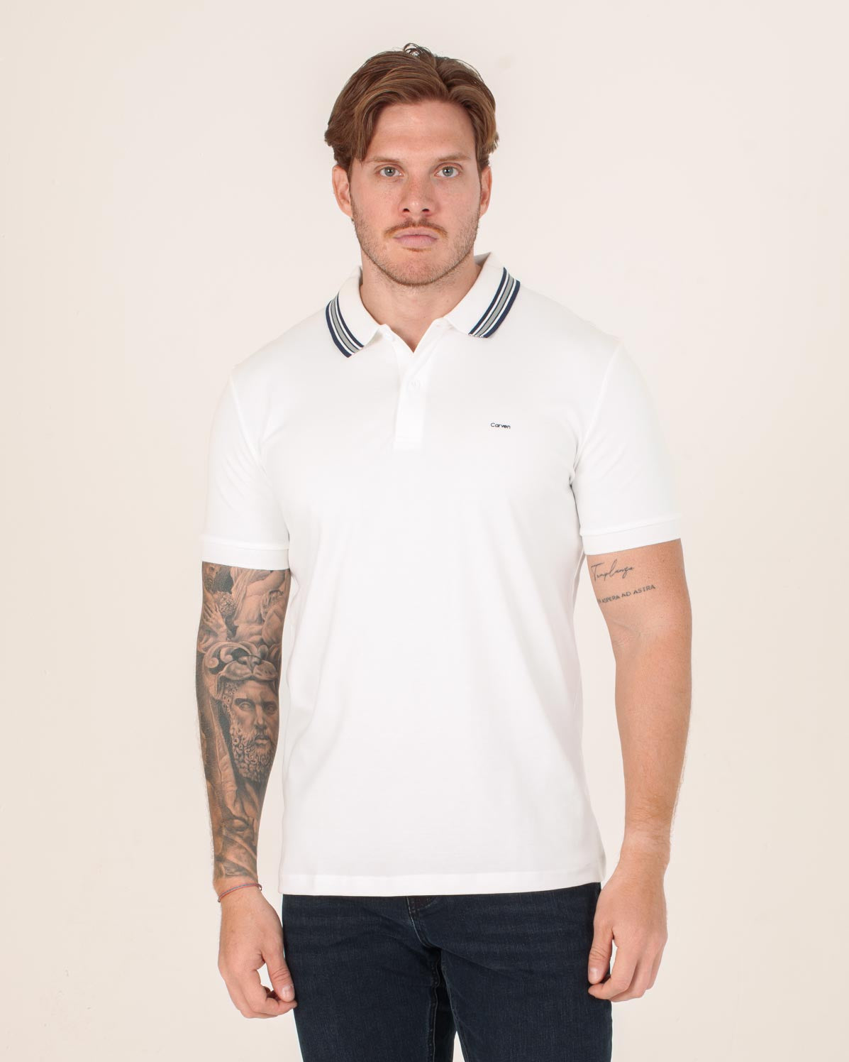 CARVEN POLO HOMBRE WHITE CVY31558OWH