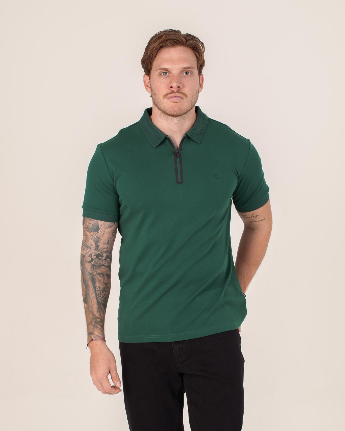 CARVEN POLO HOMBRE VERDE CVY31514PNGE