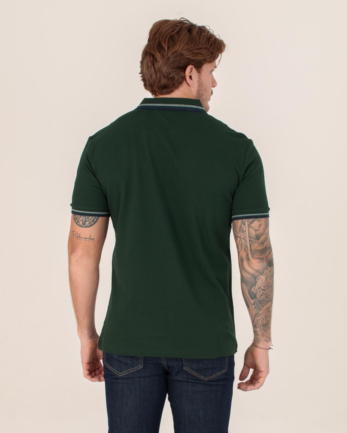 CARVEN POLO HOMBRE VERDE CVY31543PNGE