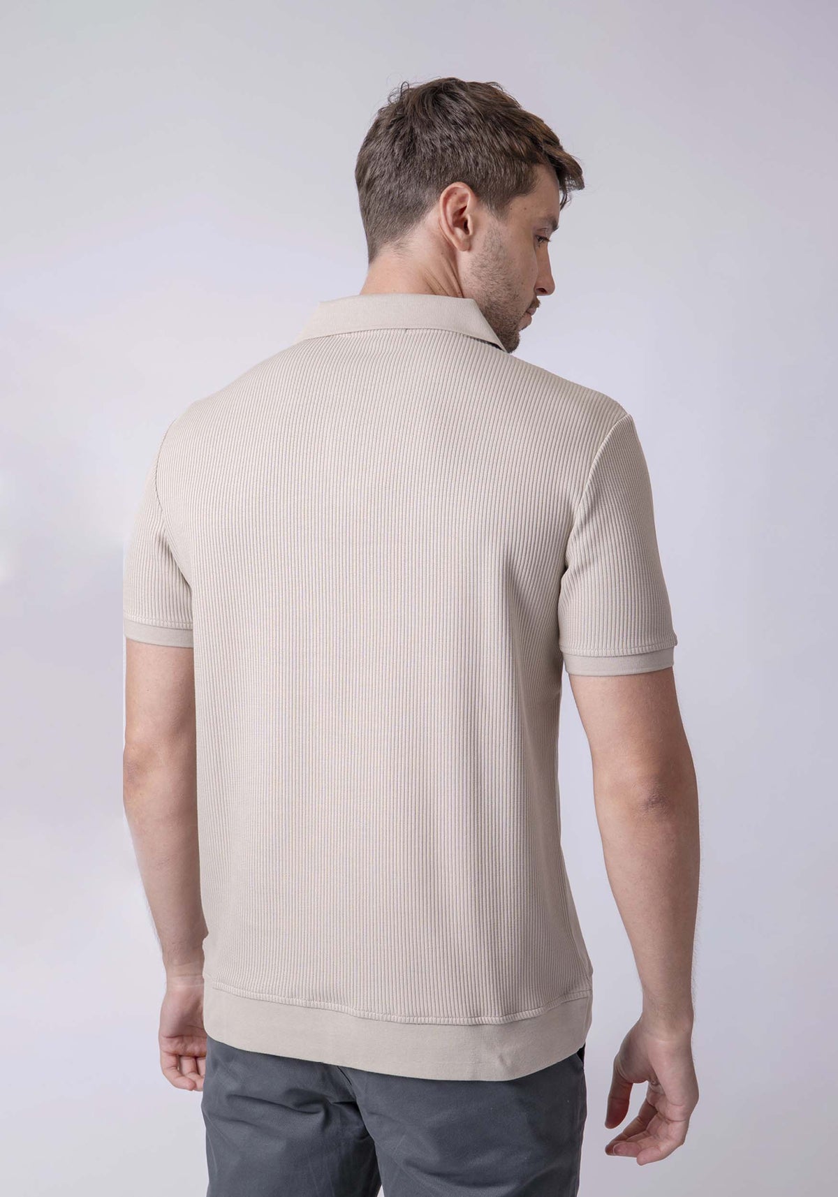 CARVEN POLO HOMBRE BEIGE CVY13515ST