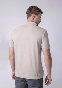 CARVEN POLO HOMBRE BEIGE CVY13515ST