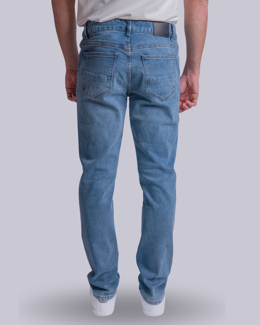 Jeans P/H Carven Para Hombre Color Azul Cv-Z23-115S-Wbu