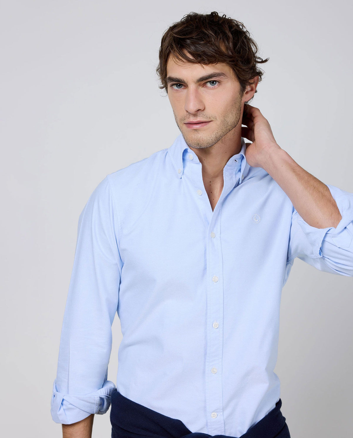 Camisa Oxford Lisa EL GANSO HOMBRE AZUL 1050s260004