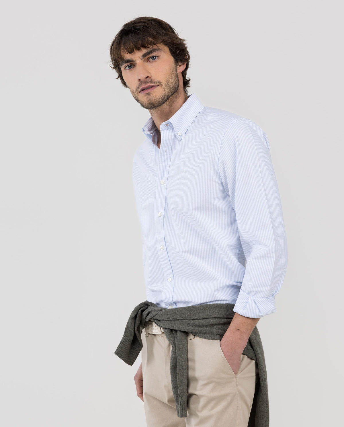 Camisa Oxford Yale EL GANSO HOMBRE AZUL 1050s260013