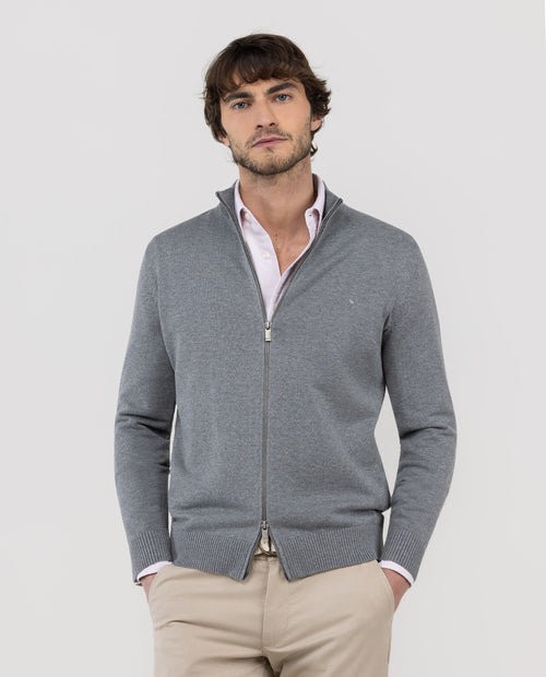 Cárdigan Cremallera EL GANSO HOMBRE GRIS
