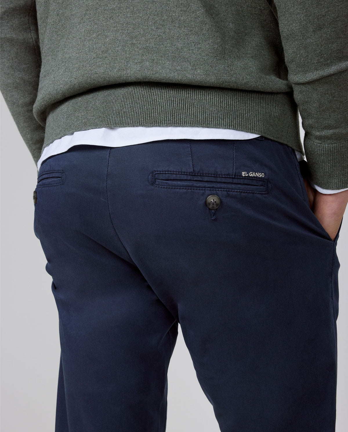 Pantalón Chino Básico EL GANSO HOMBRE AZUL