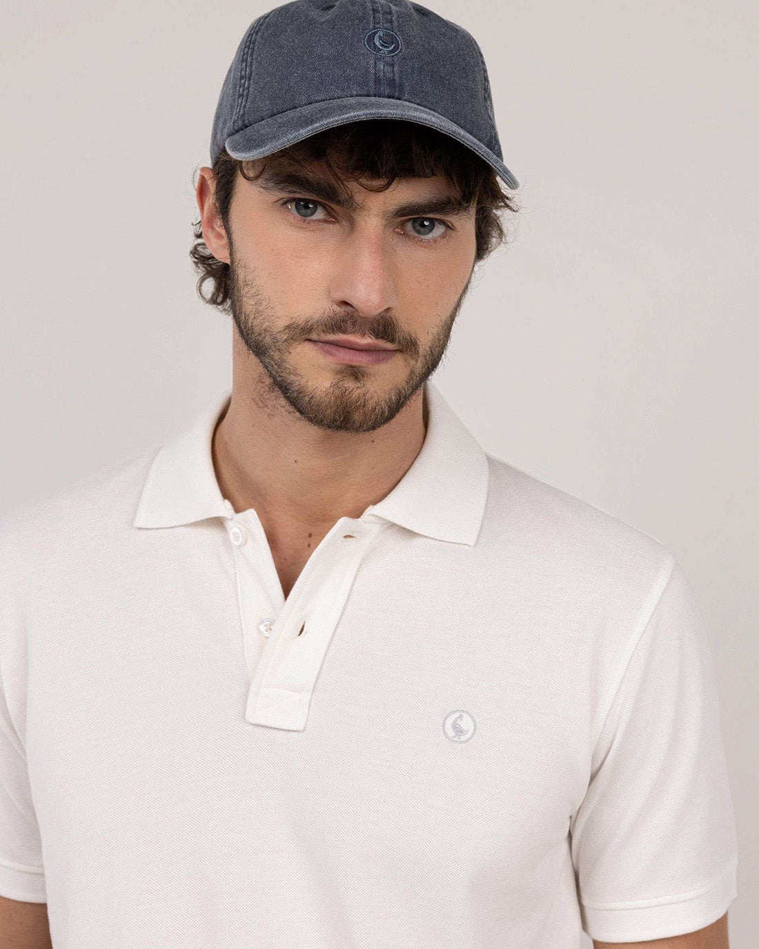 Polo Piqué Garment Dyed EL GANSO HOMBRE BLANCO