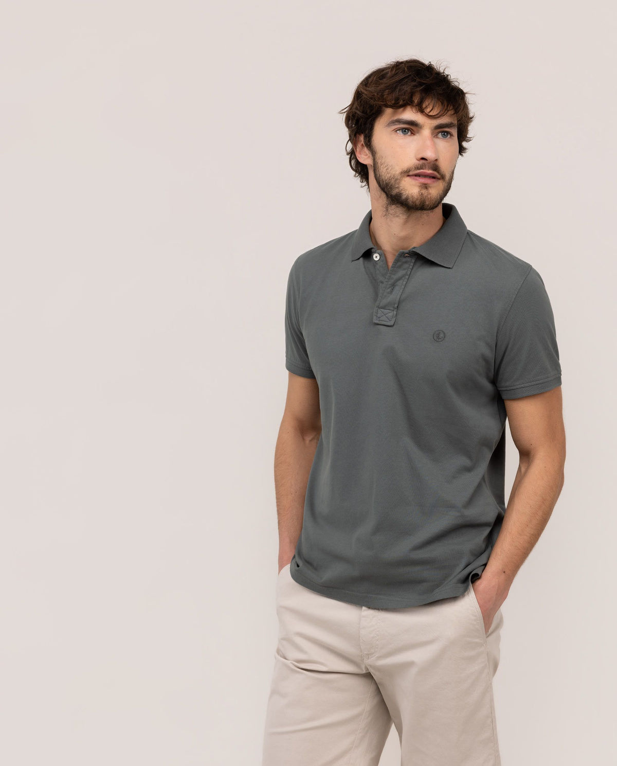 Polo Single Jersey EL GANSO HOMBRE VERDE