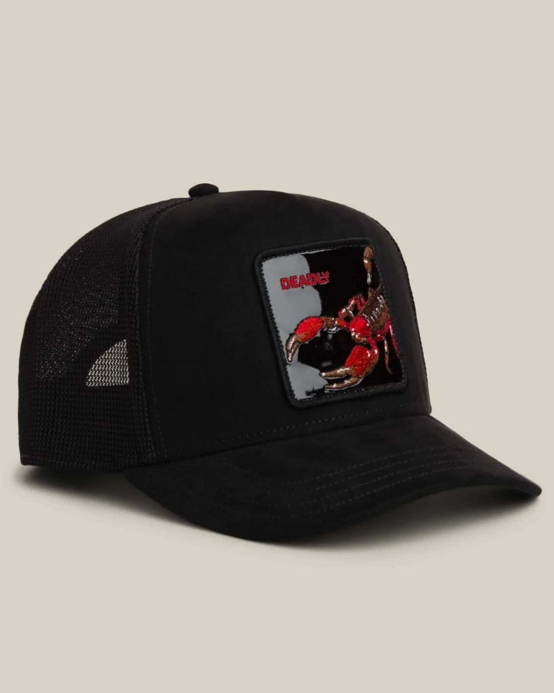 GORRA GORIN BROSS BLACK OUT SCORPION COLOR NEGRO