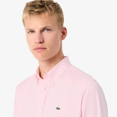 LACOSTE CH2933ADY CAMISA DE ALGODON FIT LIGHT PINK
