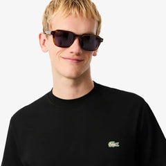 LACOSTE TH5505031 CAMISETA DE ALGODON ESTAMPADA BLACK